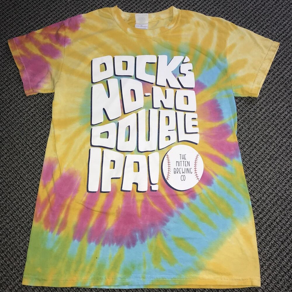 Mitten Brewing‎ Tee Small Dock’s No-No IPA Tie Dye